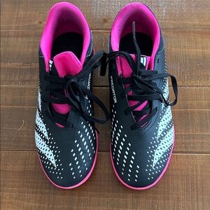 Black and Pink Athletic Shoes